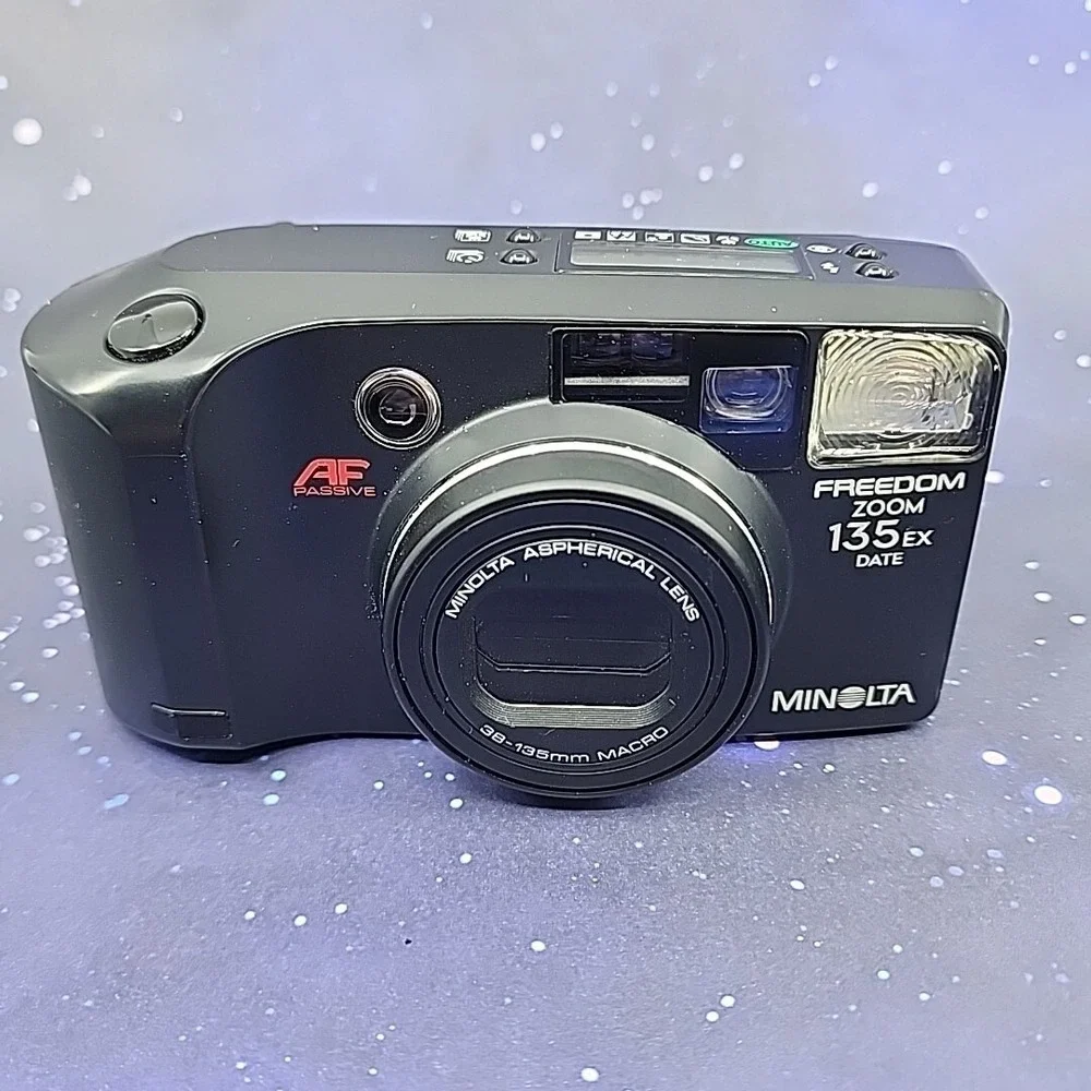 Minolta Freedom Memory Kit ZOOM 135EX With Soft Case - For Parts/Repair READ